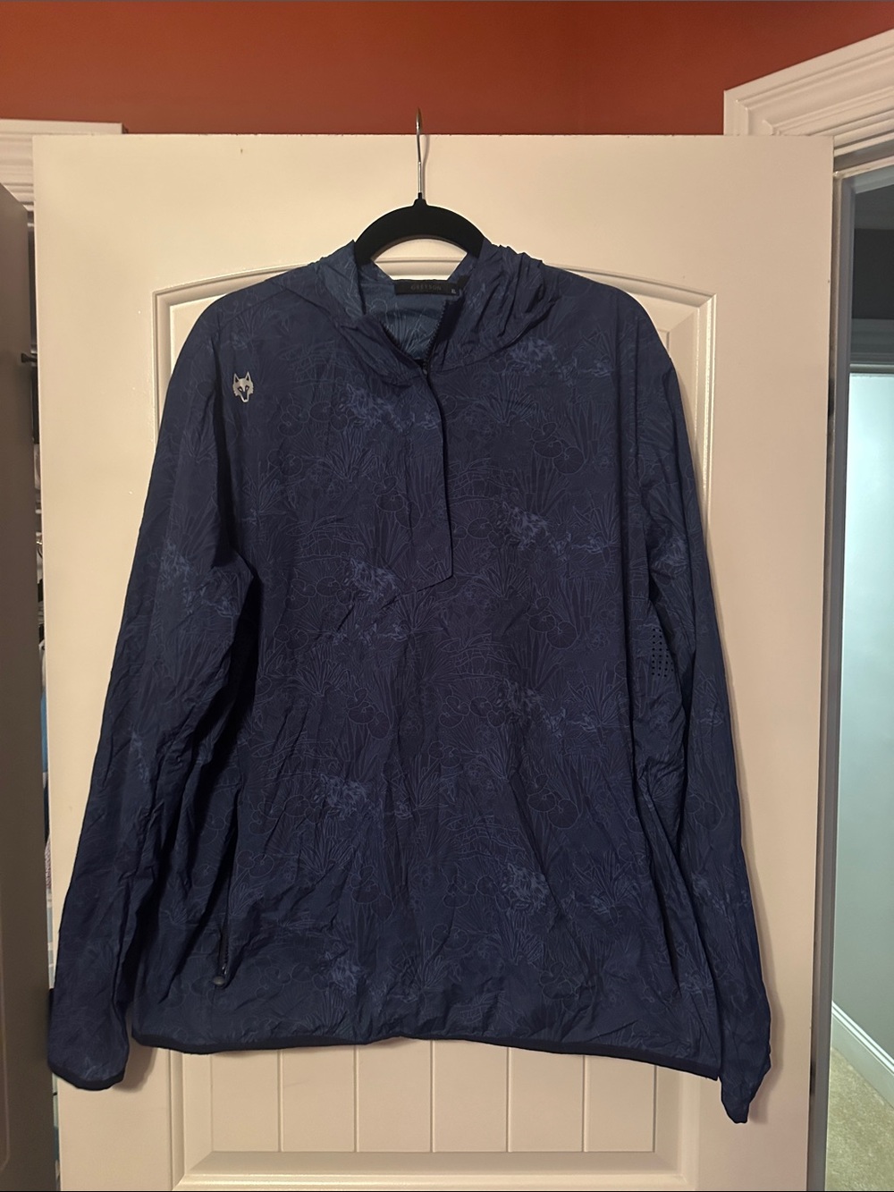 Greyson Navy Zip-Up Hoodie Pullover